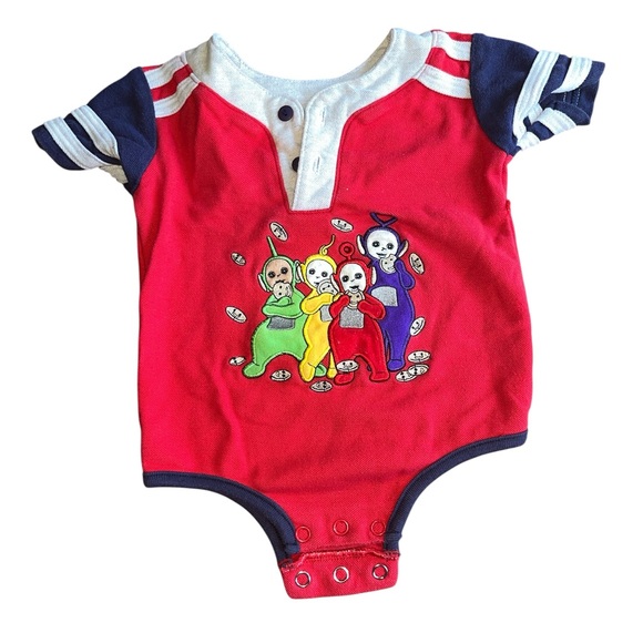 Vintage Baby Teletubbies One Piece 12 Month - Picture 1 of 4